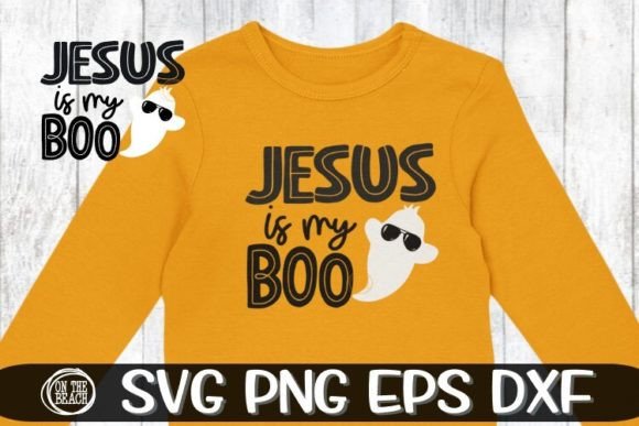 Jesus is My Boo SVG PNG for T-Shirt Designs