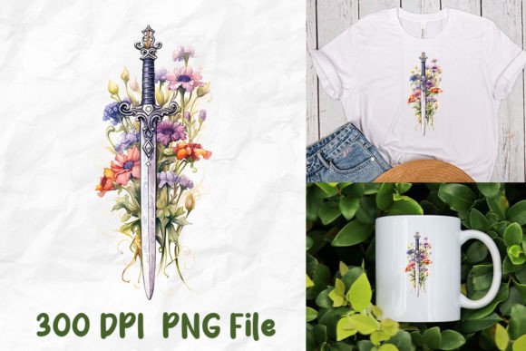 Jesus Retro Wild Flowers Bundle