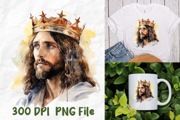 Jesus Wild Flowers Wear Crown Trust